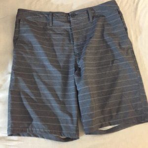 Valor striped grey shorts - like new
